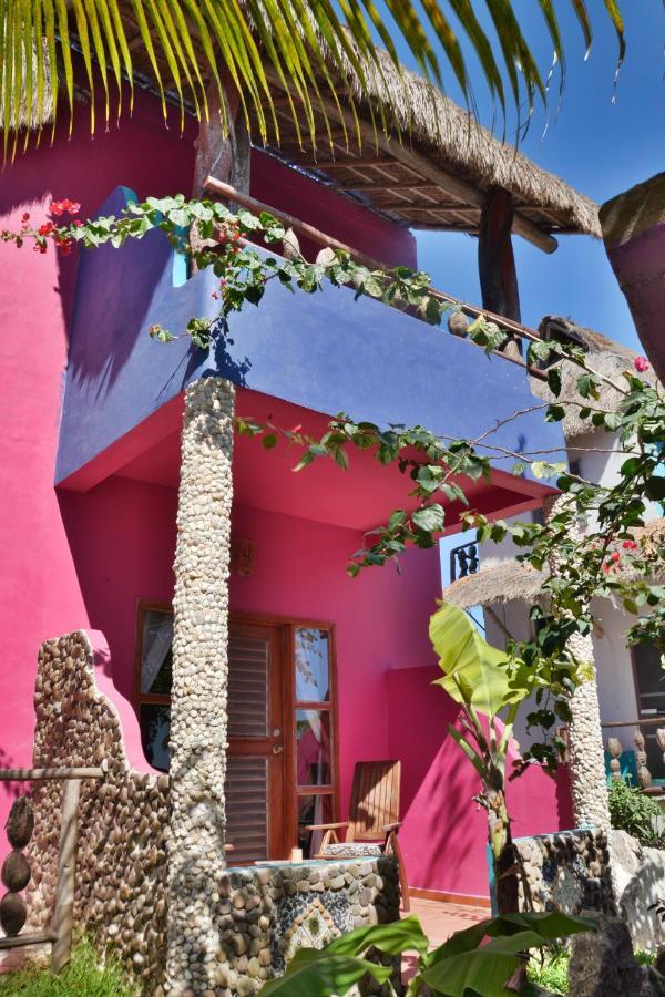 Nacional Beach Club&Bungalows Mahahual Exterior foto